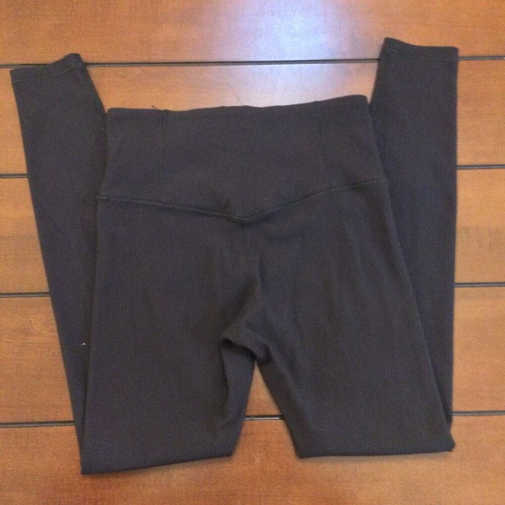 Athleta elation rib tight leggings black medium - Picture 8 of 12
